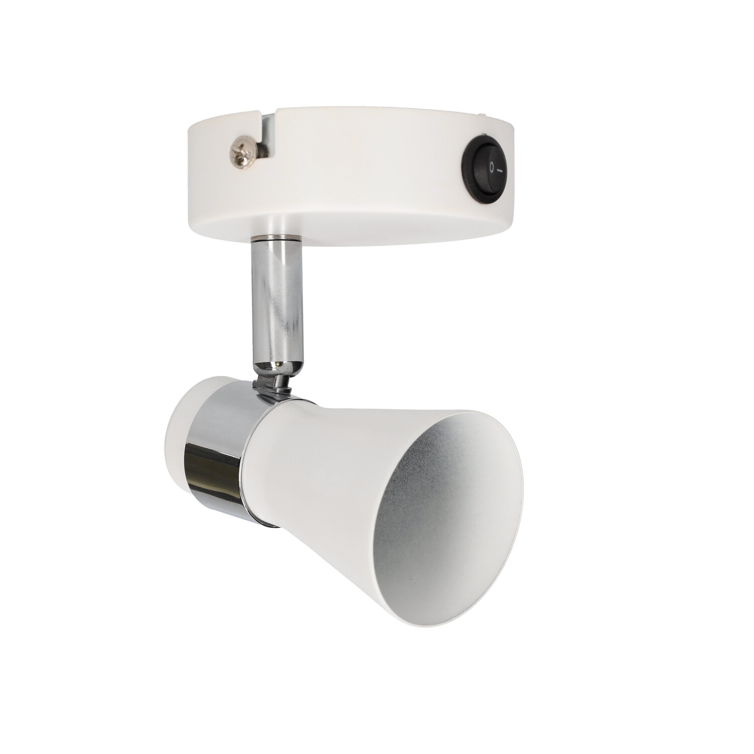 Aplique pared simple con interruptor Serie Selna GU10 Blanco