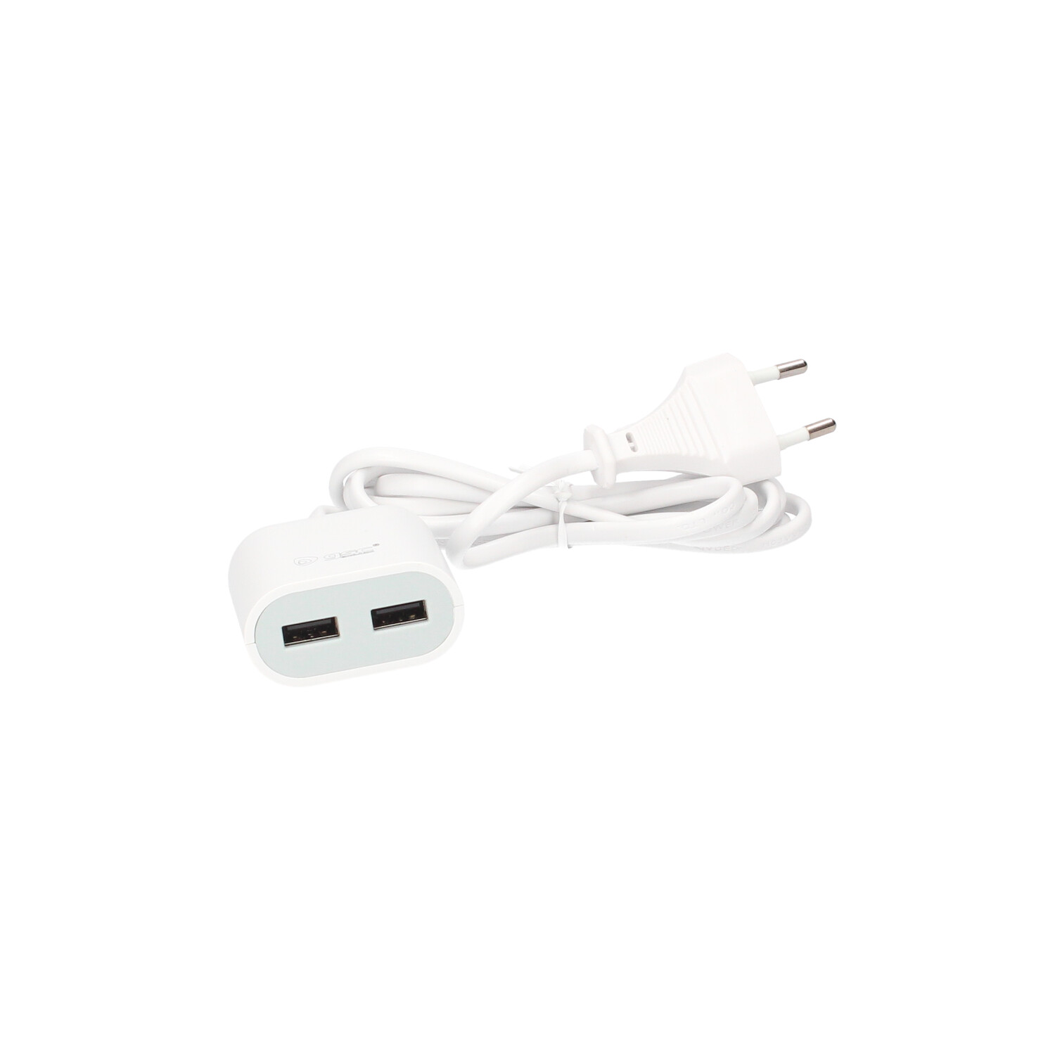 Cargador alargador 2 USB 2.4A 1,5M