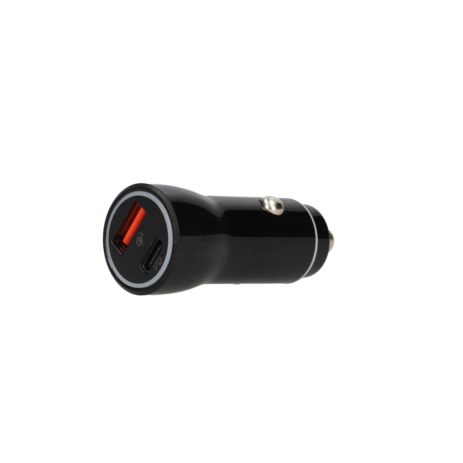 Cargador coche USB C + A QC 3.0