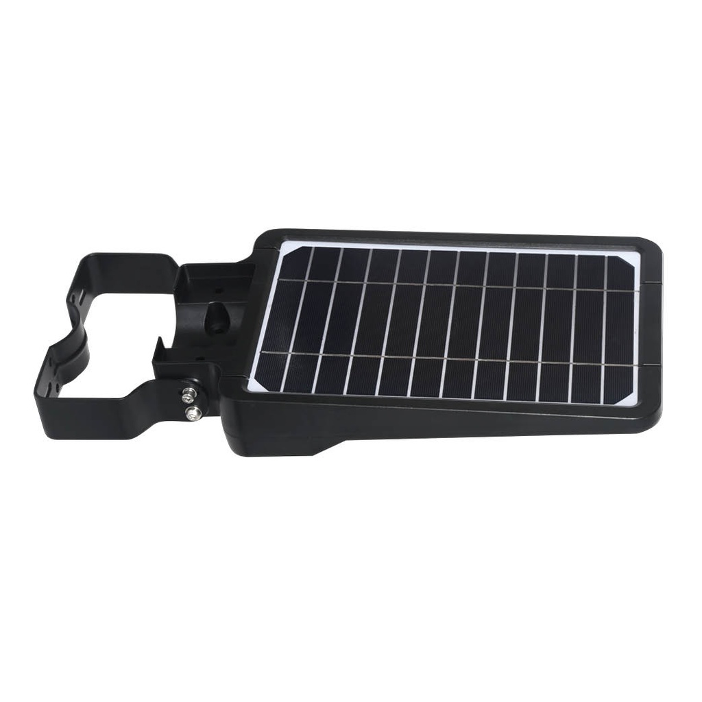 Farola solar LED Ornes con sensor crepuscular y movimiento 15W 6500K IP65