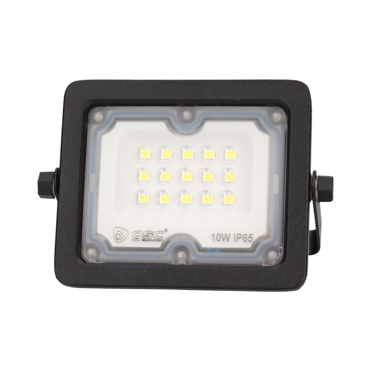 Proyector aluminio LED 10W 6500K IP65 Negro