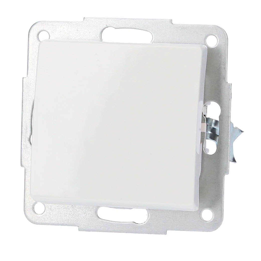 Interruptor de empotrar Blanco 56x56mm