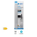 Aplique baño LED Laksa 8W 6500K IP44