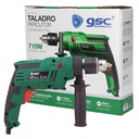 Taladro percutor eléctrico 3000 rpm 710W