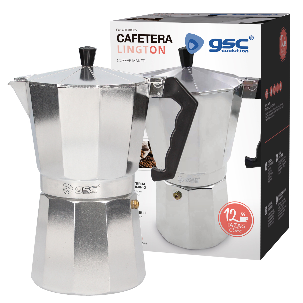 Cafetera Lington 12 tazas