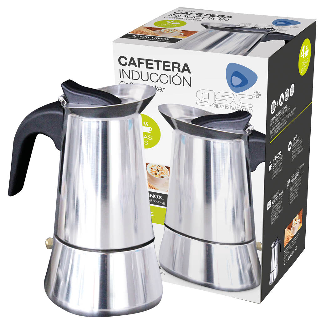 Cafetera inducción Sembe 4 tazas