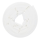 Burlete de silicona adhesivo 9mm 6M Blanco