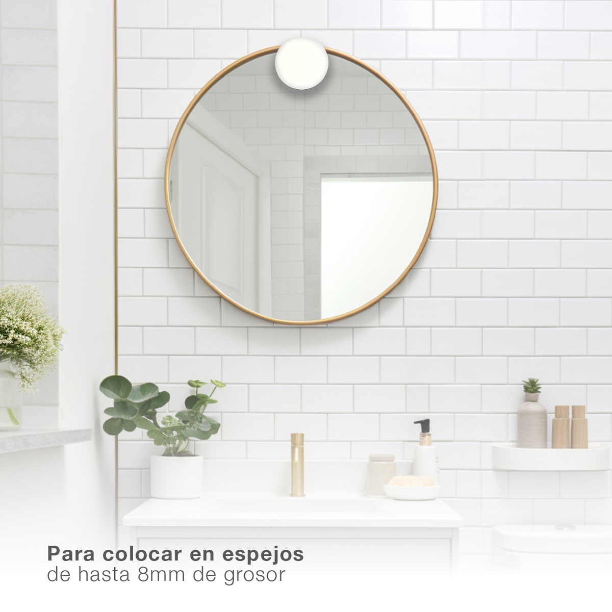 Aplique baño LED Inada 4,5W 6500K IP44