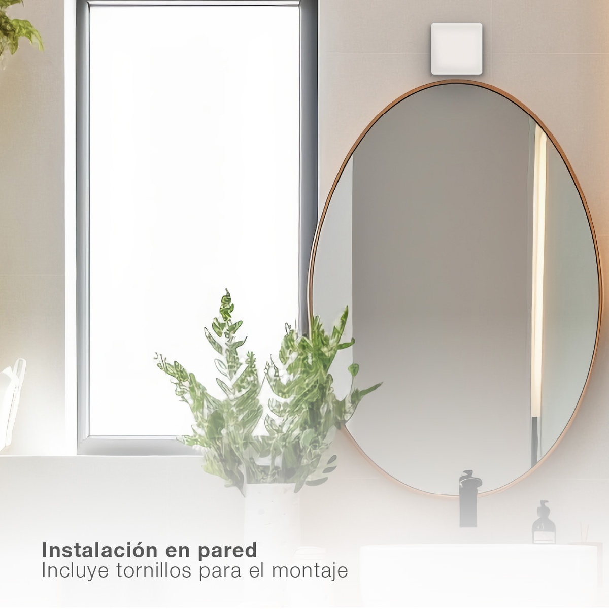 Aplique baño LED Tilani 4,5W 4000K IP44