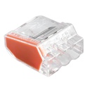 [001105518] Bolsa 5u Conector empalme 3 vias 0.5-2.5mm Naranja