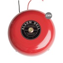 Timbre campana industrial electromecánico 10cm diámetro 86db 230V