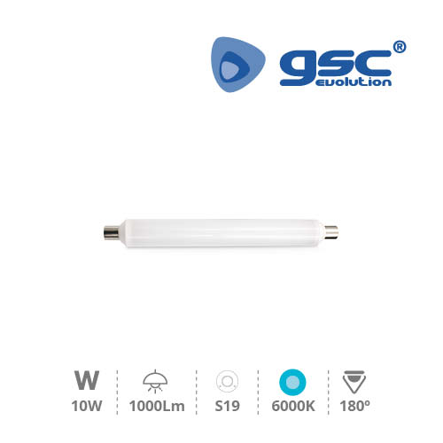 Lampara sofito LED 10W S19 6000K