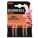 Pila alkalina DURACELL Plus LR03 (AAA), Blíster 4