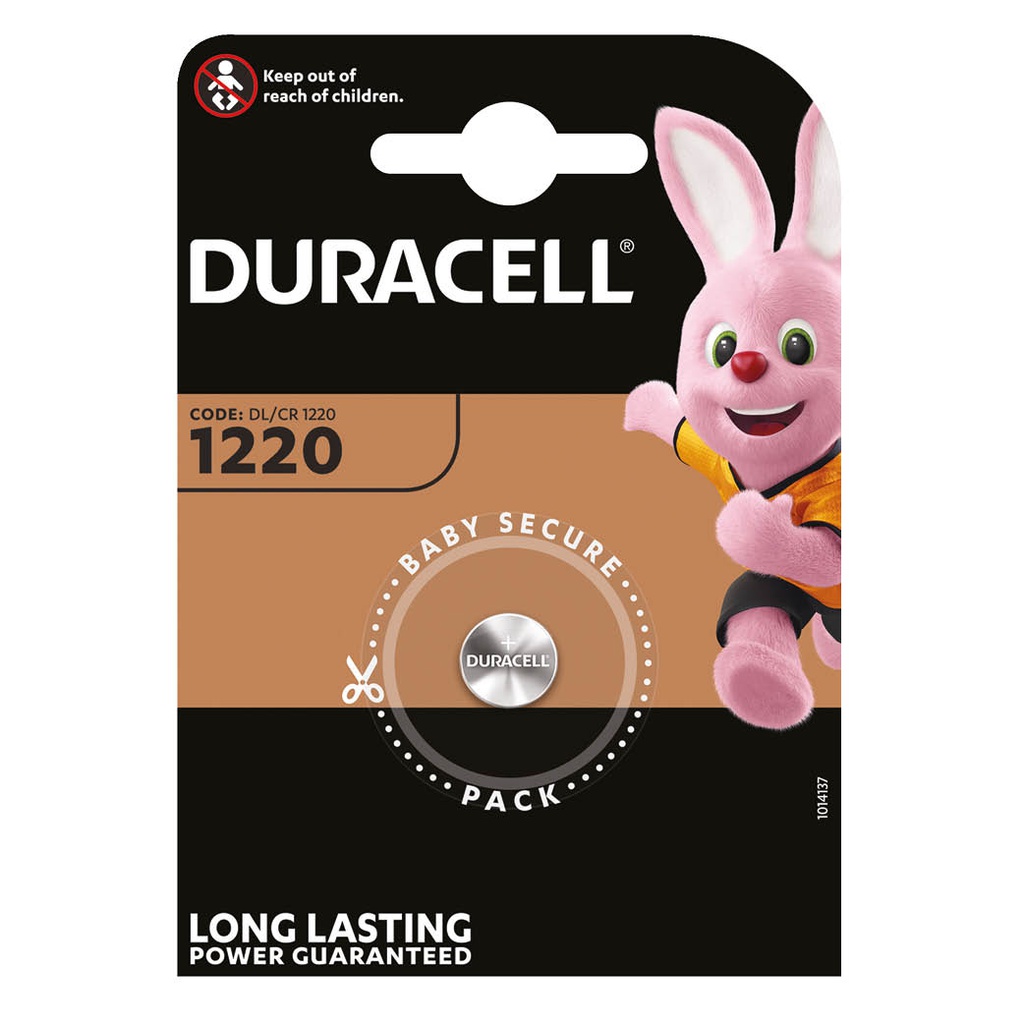 Pila litio Duracell DL1220 Blister 1