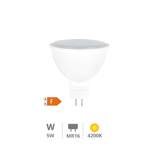 [200621019] Bombilla LED dicroica 5W MR16 4200K 12V