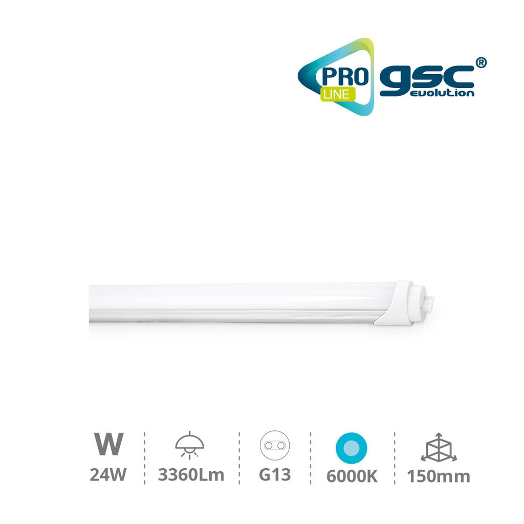 Tubo T8 150cm 24W 6000K - Pro Line