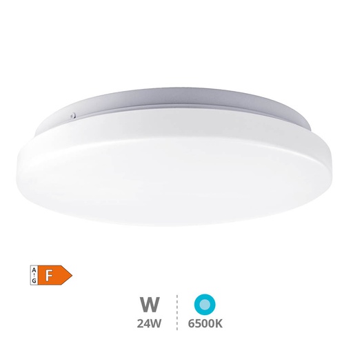 [203605049] Plafón techo LED Elda 24W 6500K