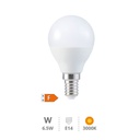 [200690036] Bombilla LED esférica 6,5W E14 3000K