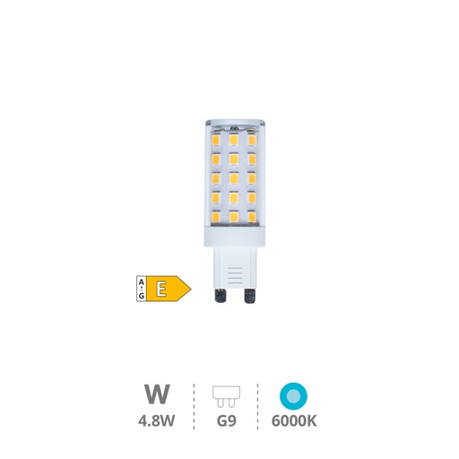 [200675033] Bombilla LED SMD 4,8W G9 6000K