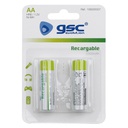 Pila recargable GSC Evolution HR6 (AA) Blíster 2ud