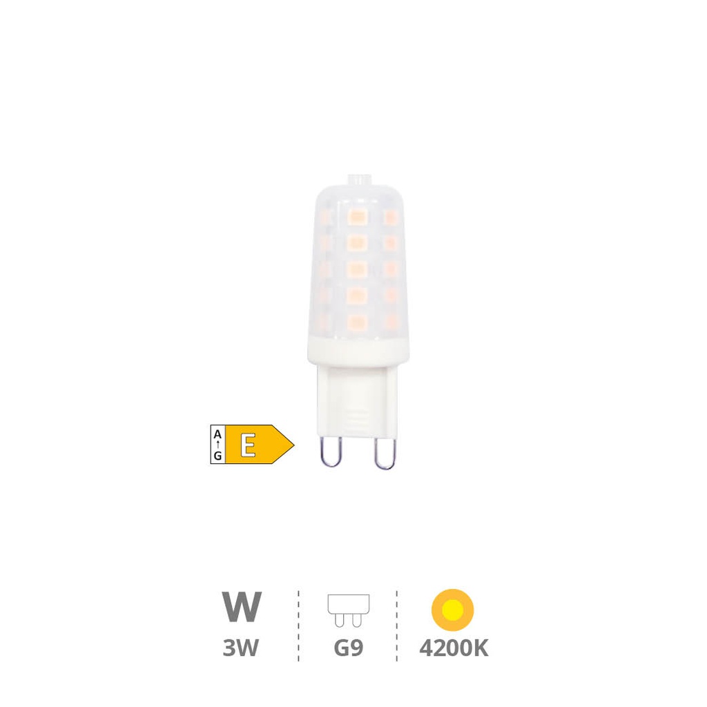 Bombilla LED SMD 3W G9 4200K