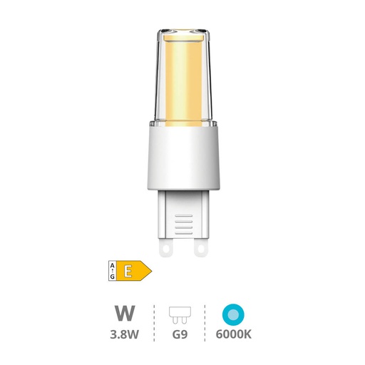 [200675031] Bombilla LED COB 3,8W G9 6000K