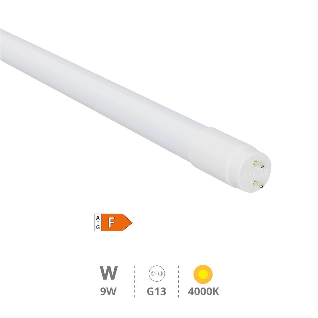 Tubo LED cristal 60cm 9W 4000K