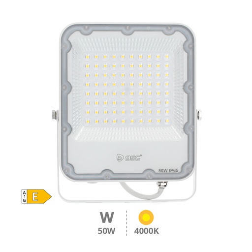 [202600069] Proyector aluminio LED 50W 4000K IP65 Blanco