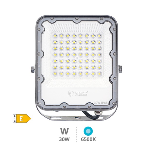 [202600068] Proyector aluminio LED 30W 6500K IP65 Gris