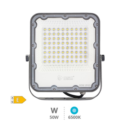 [202600072] Proyector aluminio LED 50W 6500K IP65 Gris