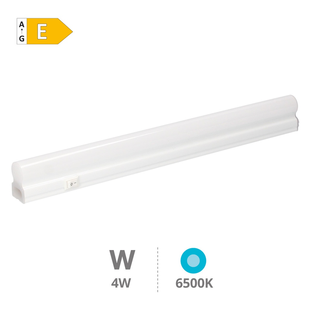 Regleta LED T5 Belo 310mm 4W 6500K