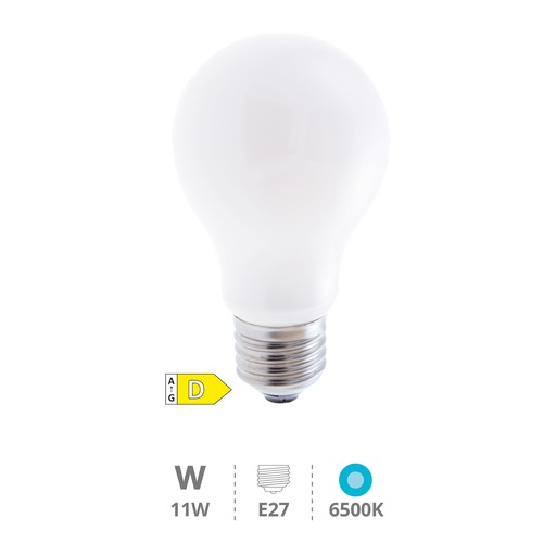 [200601054] Bombilla LED estándar Serie Cristal 11W E27 6500K