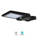 Farola solar LED Ornes con sensor crepuscular y movimiento 15W 6500K IP65