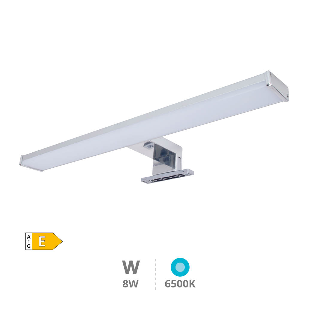 Aplique baño LED Laksa 8W 6500K IP44