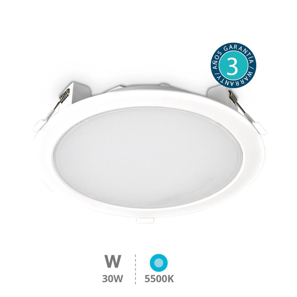 Downlight empotrable LED redondo 30W 5500K - Pro Line