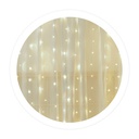 [204605003] Cortina LED luminosa 2x1M Luz fría