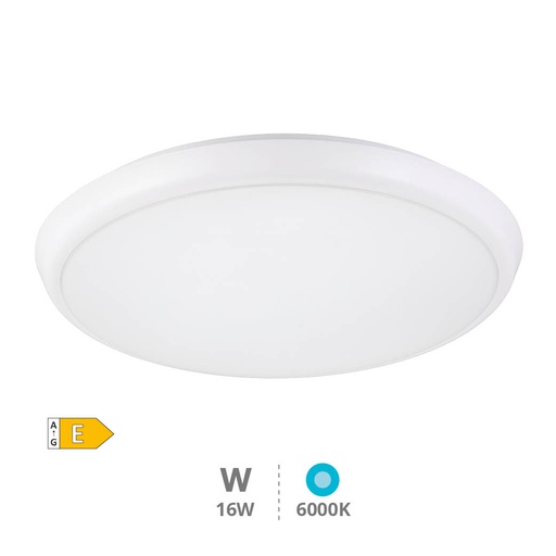 [203610006] Plafón LED Lainio con sensor movimiento y crepuscular + stand-by 16W 6000K