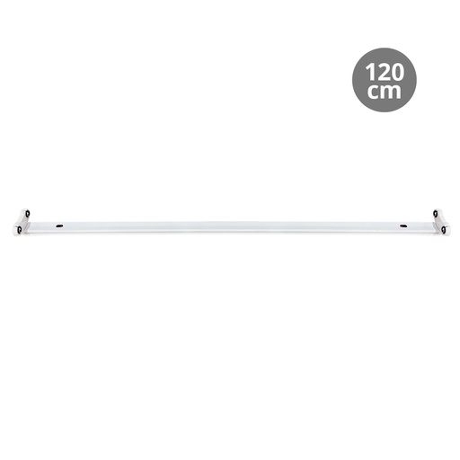 [203810006] Regleta industrial para 2 tubos LED T8 120cm