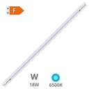 Regleta industrial con tubo LED T8 120cm 18W 6500K