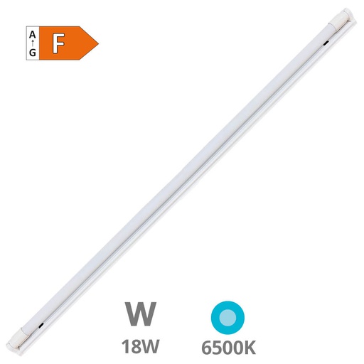 [203810009] Regleta industrial con tubo LED T8 120cm 18W 6500K