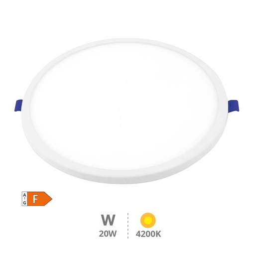 [201000072] Downlight LED Nevale empotramiento regulable 20W 4200K