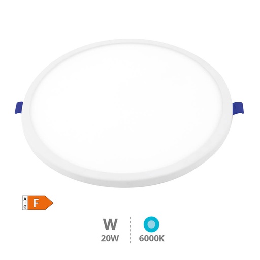 [201000073] Downlight LED Nevale empotramiento regulable 20W 6000K