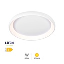 Plafón techo LED Simola redondo 46W 4000K Blanco