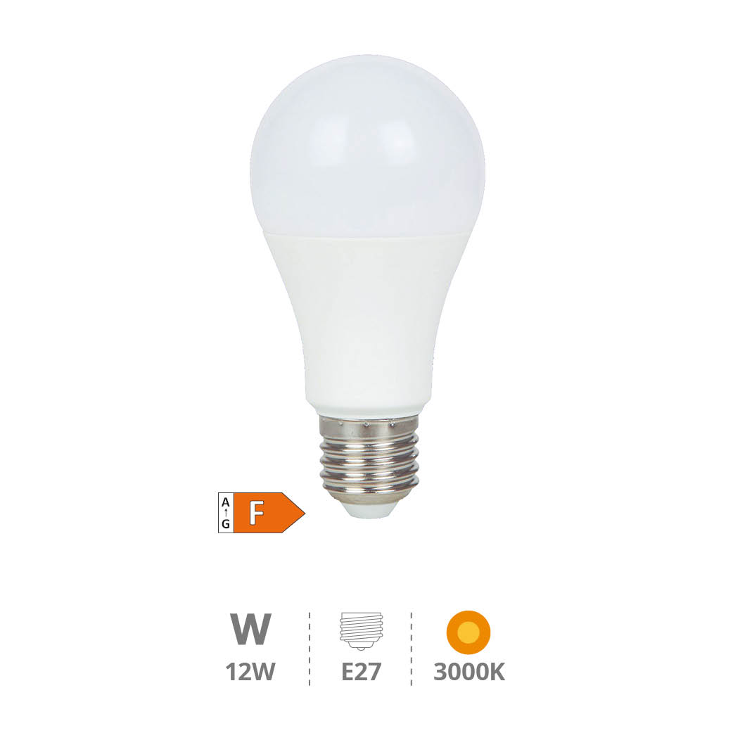 Bombilla LED estándar A60 12W E27 3000K - Libertina