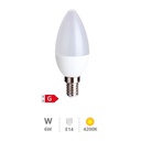 [200695048] Bombilla LED vela 6W E14 4200K - Libertina