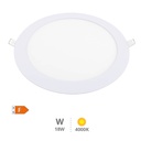 Downlight empotrable LED redondo 18W 4000K Blanco - Libertina