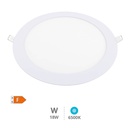 [201000075] Downlight empotrable LED redondo 18W 6500K Blanco - Libertina