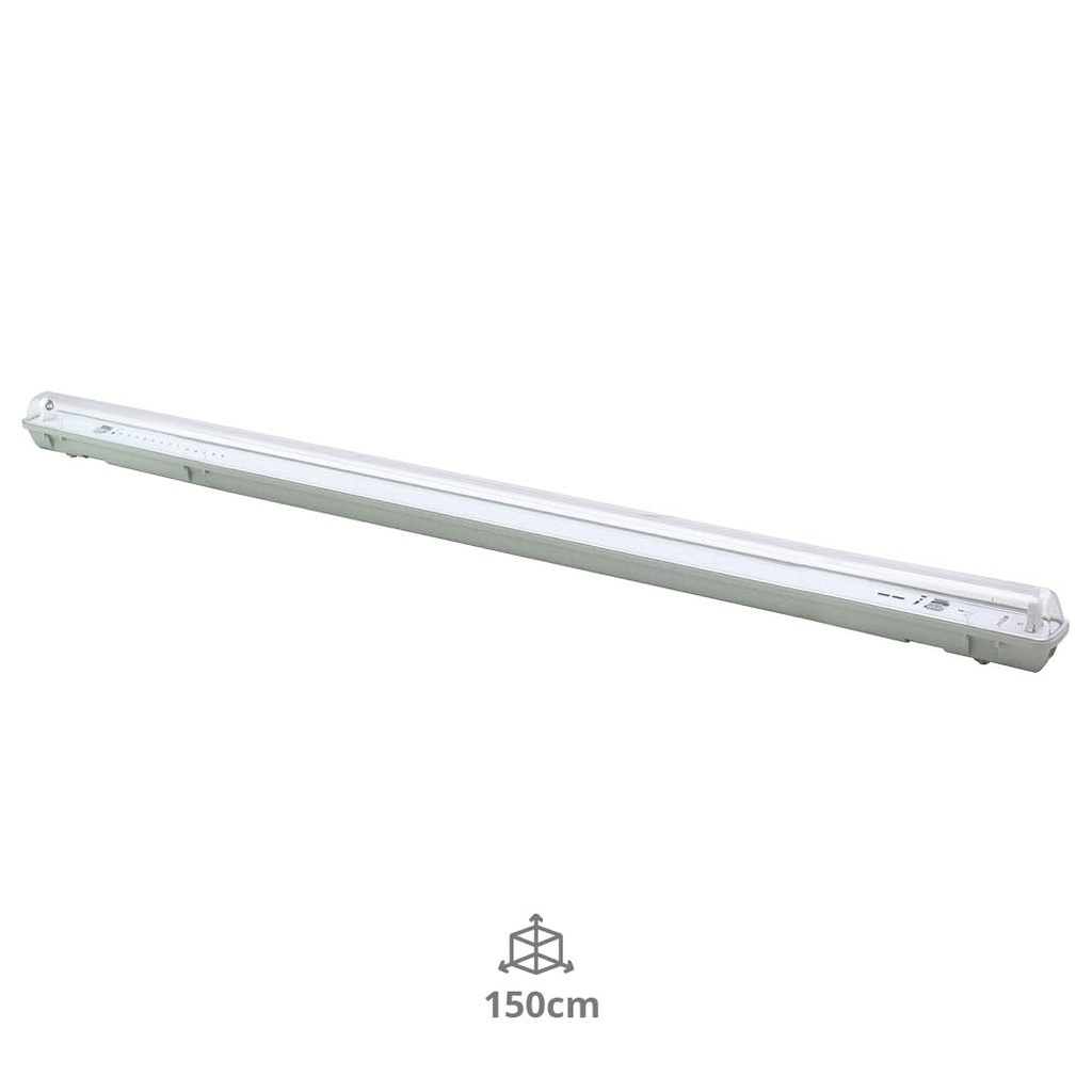 Pantalla estanca para tubo LED T8 150cm