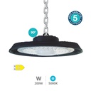 Campana industrial LED Titas 200W 90º 5000K