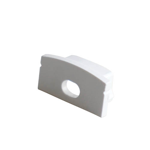 Spare end cap with hole for aluminum profile 204025014